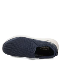 Walking*Skechers Men's , GO WALK Flex - Impeccable II Sneaker - Wide Width Navy