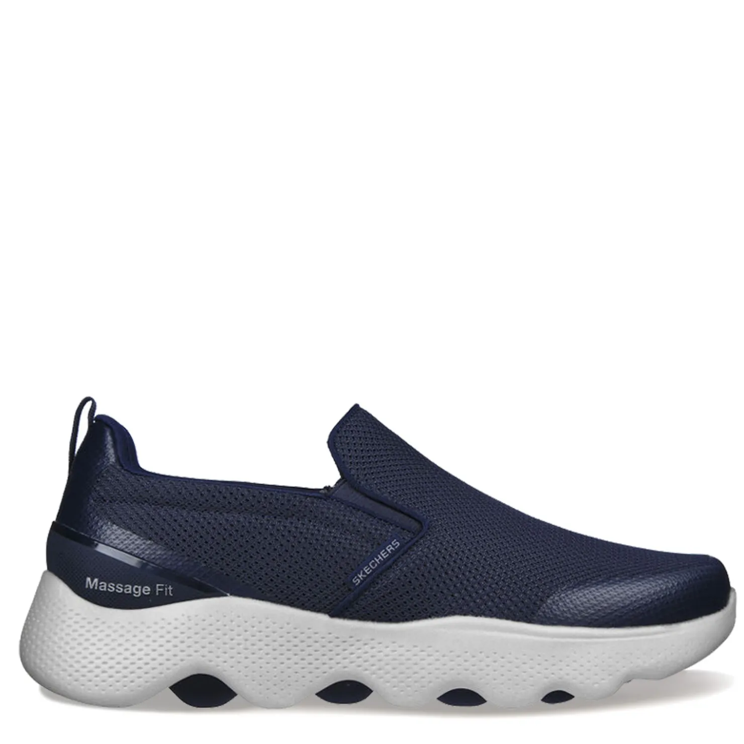 Walking*Skechers Men's , GO WALK Massage Fit - Ripple Sneaker Navy