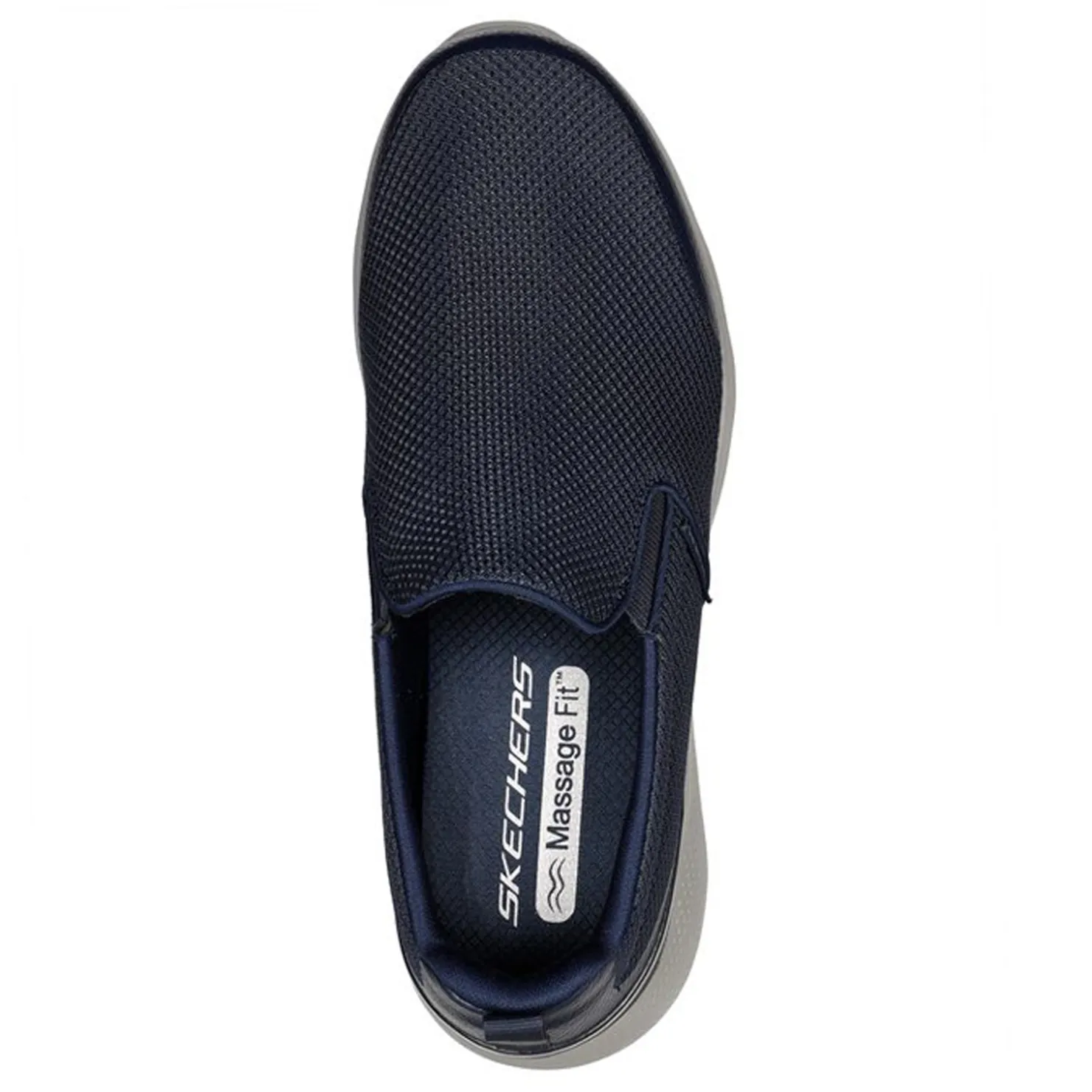 Walking*Skechers Men's , GO WALK Massage Fit - Ripple Sneaker Navy