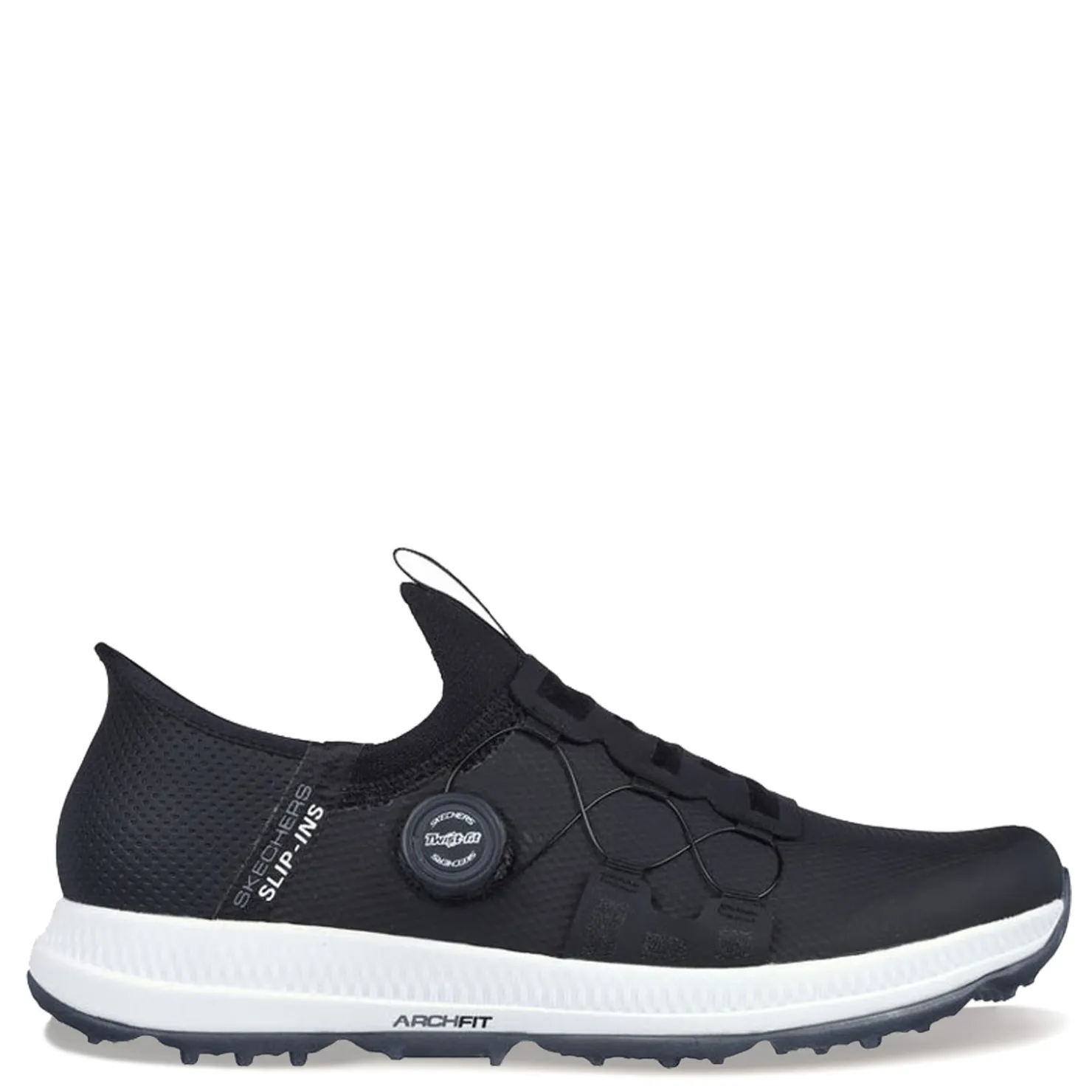 Sneakers & Athletics*Skechers Men's , GOgolf: Elite 5 - Slip 'In Golf Shoe - X-Wide Width Black/White