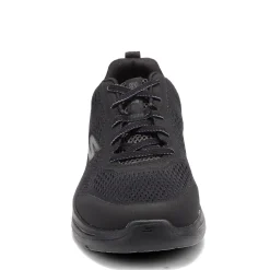 Walking*Skechers Men's , GOwalk Arch Fit - Idyllic Sneaker - Wide Width Black/Black