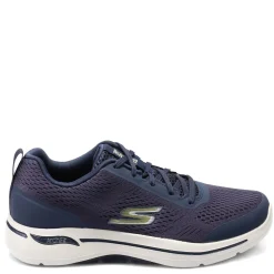Walking*Skechers Men's , GOwalk Arch Fit - Idyllic Sneaker - Wide Width Navy