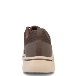 Walking*Skechers Men's , GOwalk Arch Fit - Idyllic Sneaker - Wide Width Taupe
