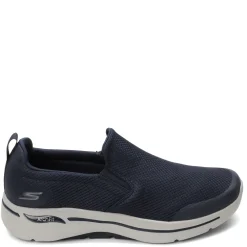 Slip-On Shoes*Skechers Men's , GOwalk Arch Fit - Togpath Slip-On - Wide Width Navy Grey