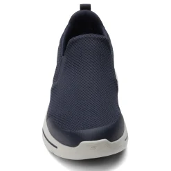 Walking*Skechers Men's , GOwalk Arch Fit - Togpath Slip-On - Wide Width Navy Grey