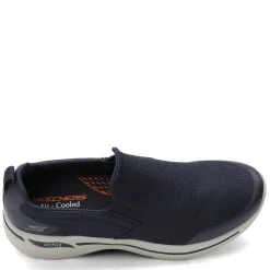 Walking*Skechers Men's , GOwalk Arch Fit - Togpath Slip-On - Wide Width Navy Grey