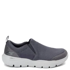 Slip-On Shoes*Skechers Men's , GOwalk Evolution Ultra - Impeccable Slip-On - Wide Width Charcoal