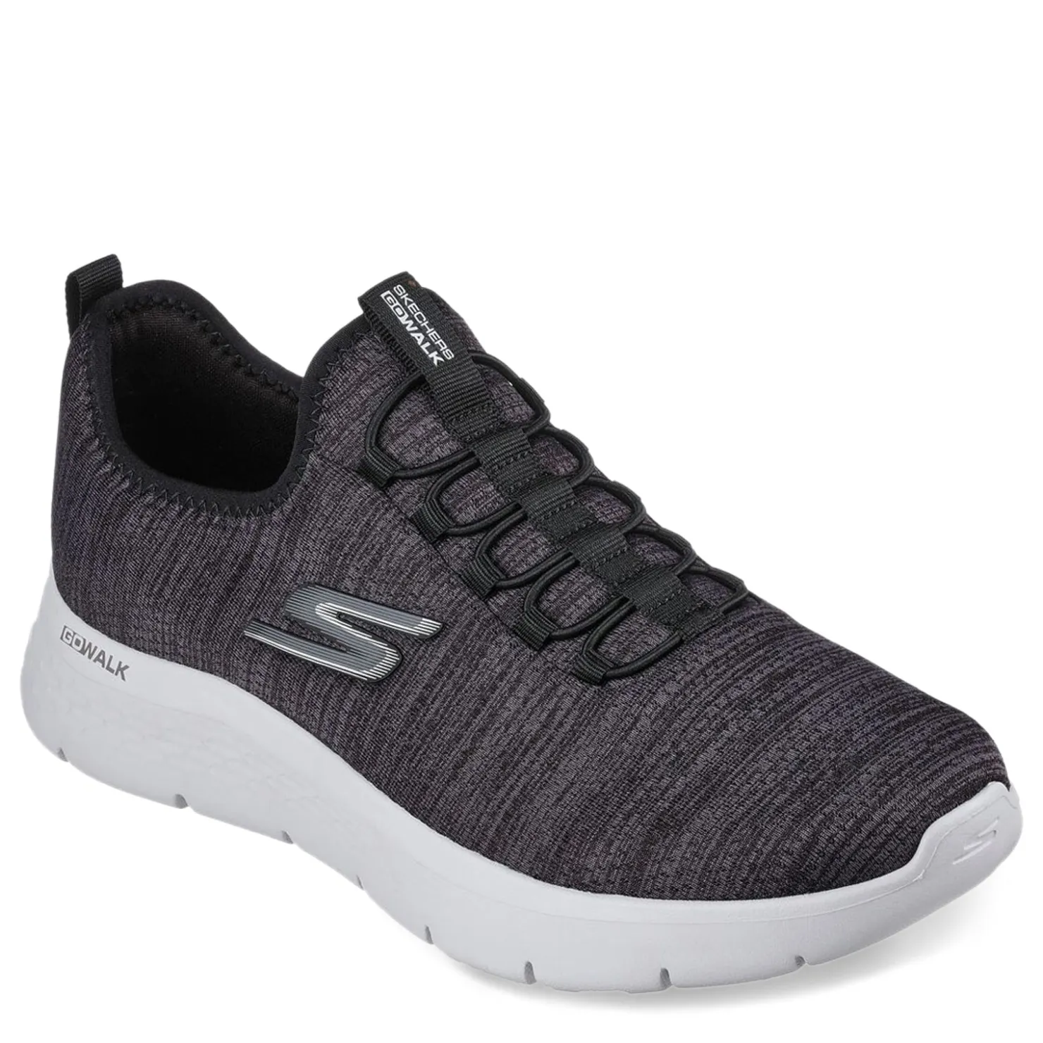 Sneakers & Athletics*Skechers Men's , GOwalk Flex Sneaker - Wide Width Black / White