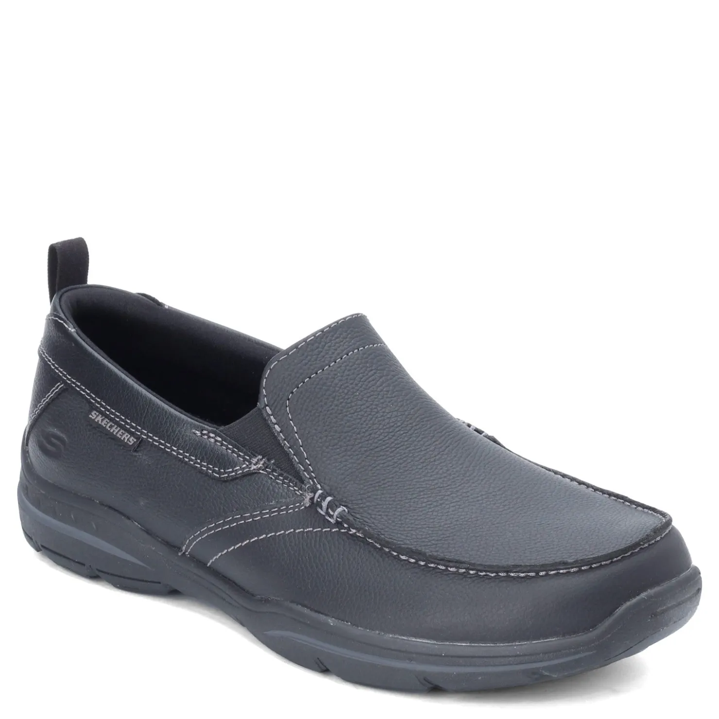 Loafers*Skechers Men's , Harper Forde Slip on Shoe Extra Wide Width Black