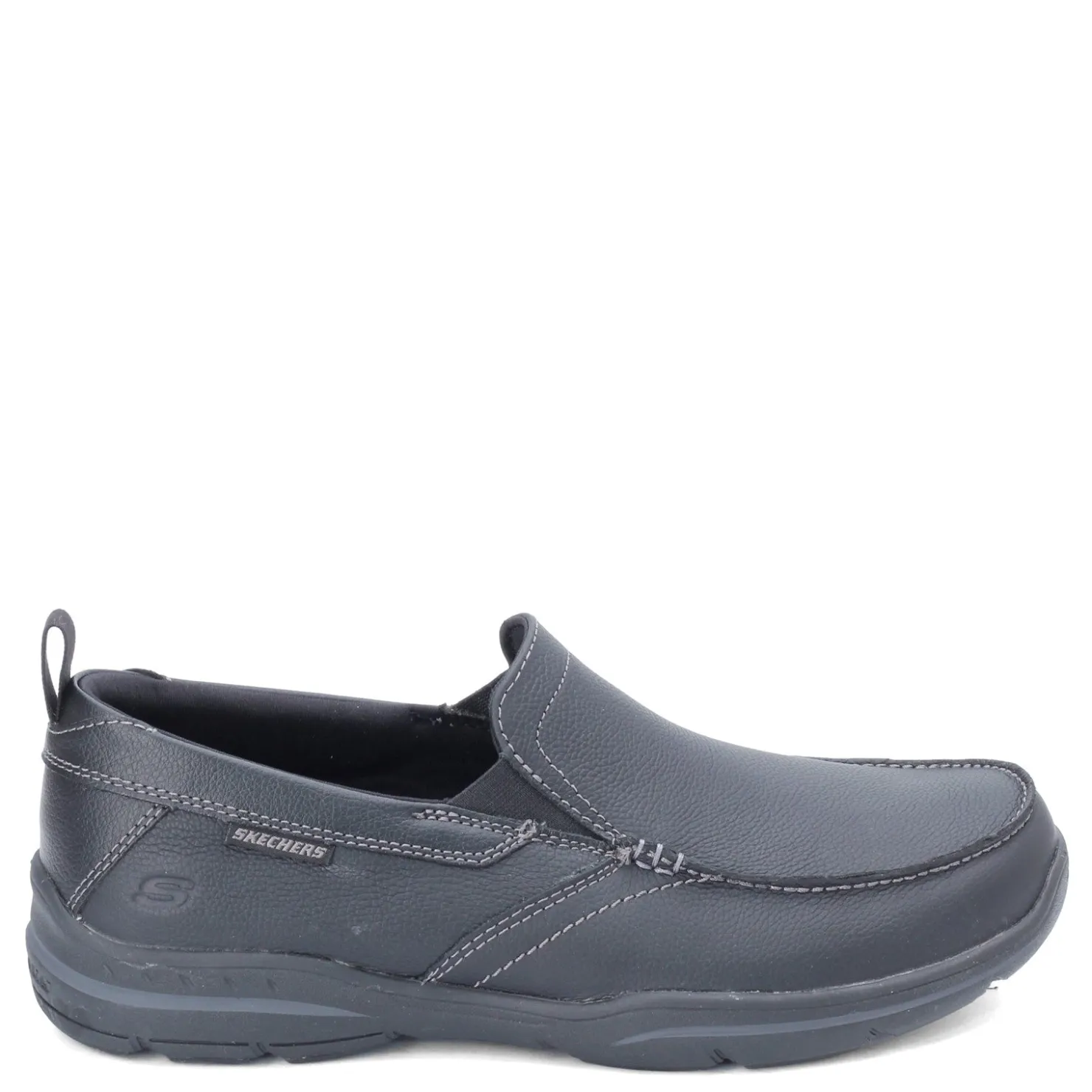 Loafers*Skechers Men's , Harper Forde Slip on Shoe Extra Wide Width Black