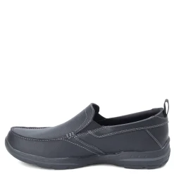 Loafers*Skechers Men's , Harper Forde Slip on Shoe Extra Wide Width Black