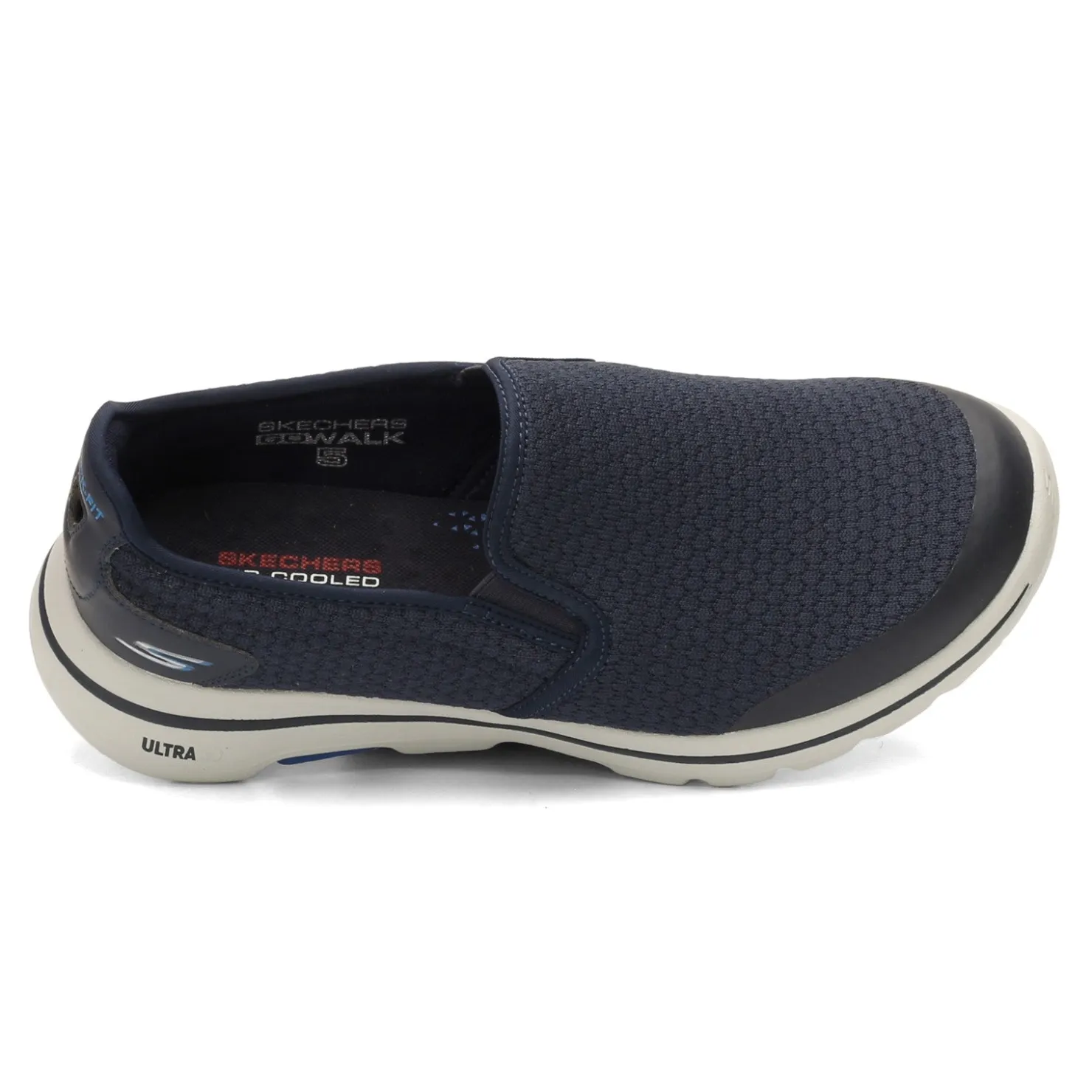 Sneakers & Athletics*Skechers Men's Performance, GOwalk 5 Apprize Slip-On - Wide Width Navy