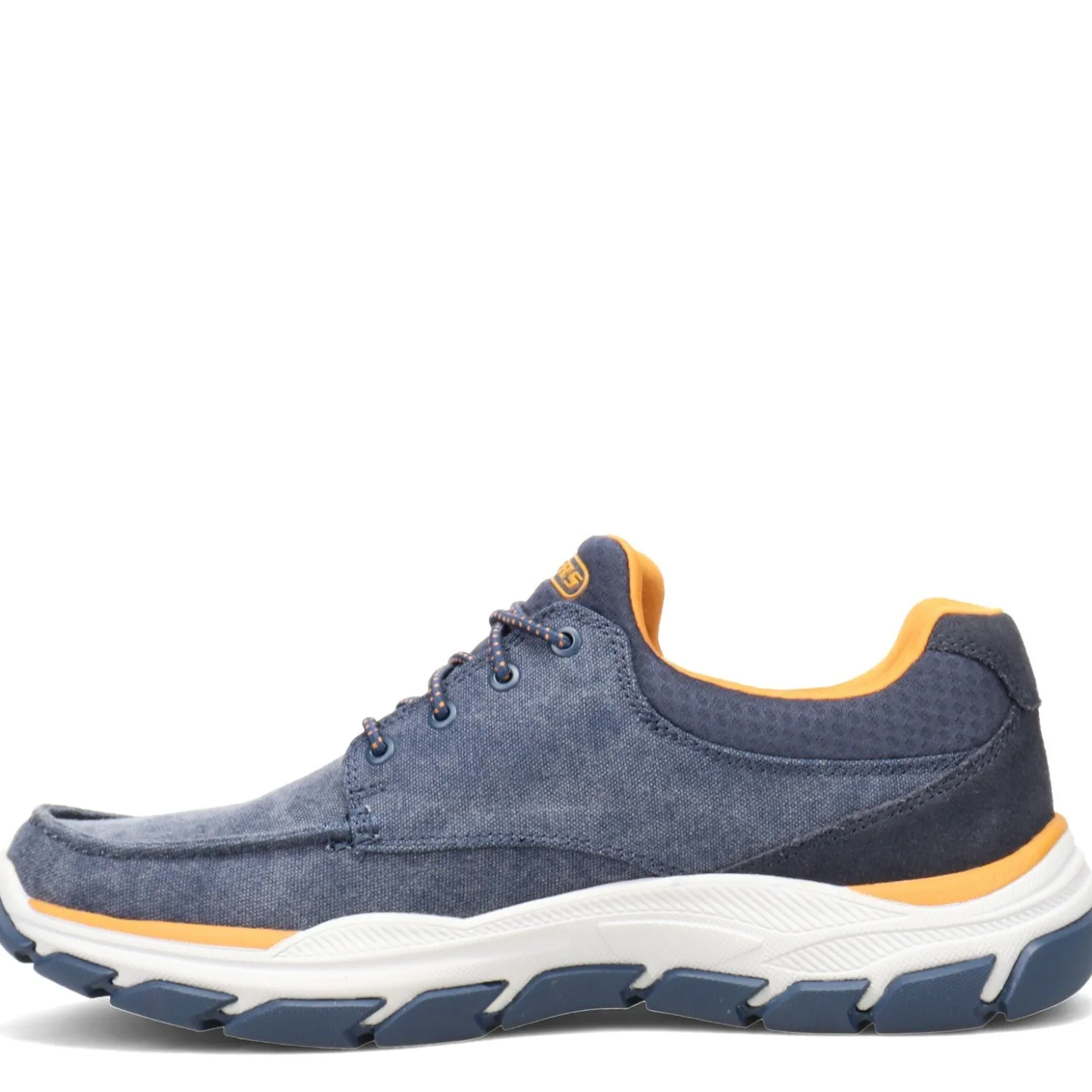 Sneakers & Athletics*Skechers Men's , Relaxed Fit: Respected - Loleto Shoe - Wide Width Navy