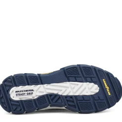 Sneakers & Athletics*Skechers Men's , Relaxed Fit: Respected - Loleto Shoe - Wide Width Navy