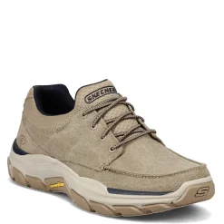 Sneakers & Athletics*Skechers Men's , Relaxed Fit: Respected - Loleto Shoe - Wide Width Taupe