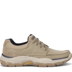 Sneakers & Athletics*Skechers Men's , Relaxed Fit: Respected - Loleto Shoe - Wide Width Taupe