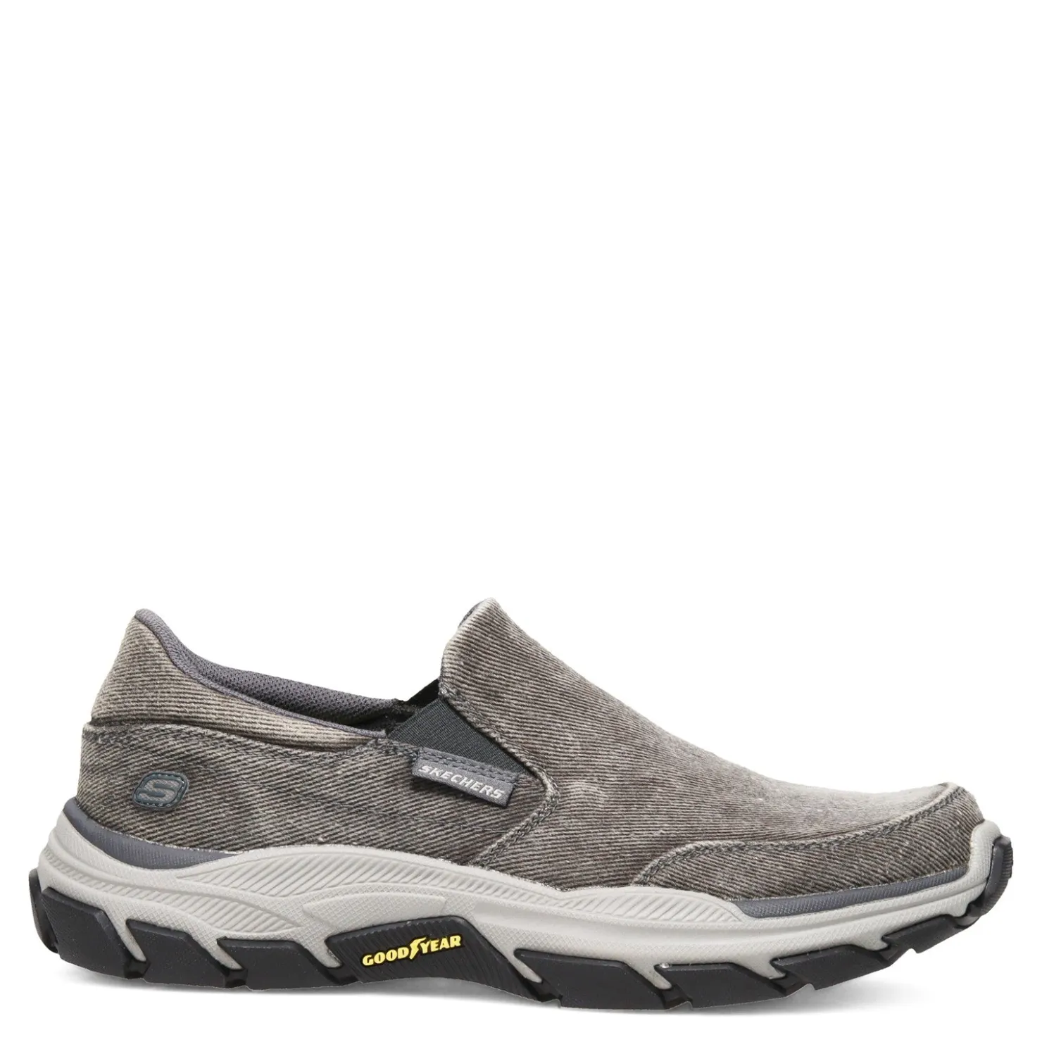 Sneakers & Athletics*Skechers Men's , Relaxed Fit: Respected - Fallston Slip-On Charcoal