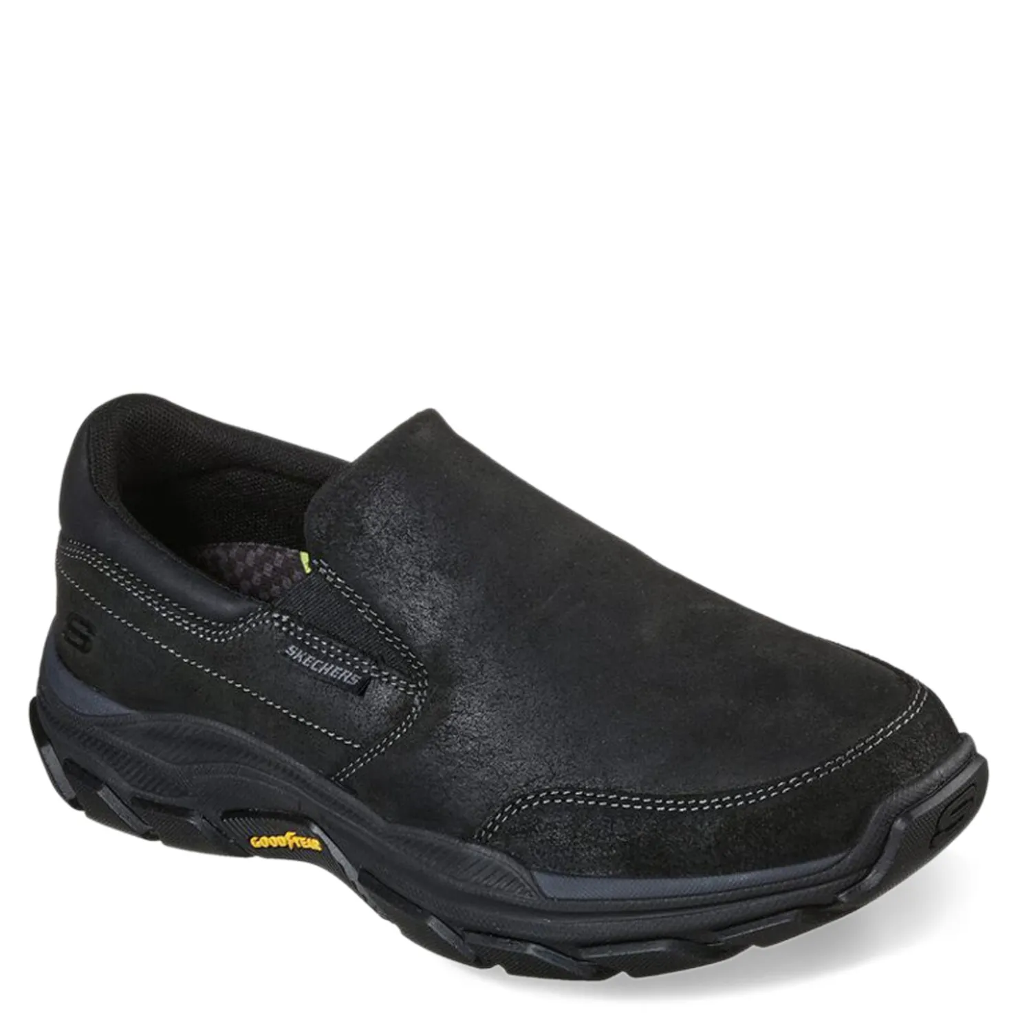 Loafers*Skechers Men's , Relaxed Fit: Respected - Calum Slip-On Black
