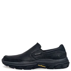 Loafers*Skechers Men's , Relaxed Fit: Respected - Calum Slip-On Black