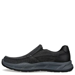 Sneakers & Athletics*Skechers Men's , Relaxed Fit: Cohagen - Vierra Sneaker Black Canvas