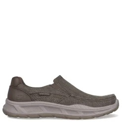 Slip-On Shoes*Skechers Men's , Relaxed Fit: Cohagen - Vierra Sneaker Light Brown