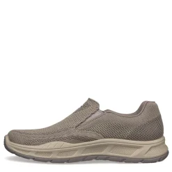 Walking*Skechers Men's , Relaxed Fit: Cohagen - Knit Walk Sneaker Taupe Knit