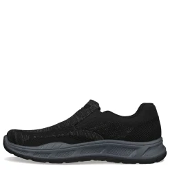 Slip-On Shoes*Skechers Men's , Relaxed Fit: Cohagen - Knit Walk Sneaker - Extra Wide Width Black Knit