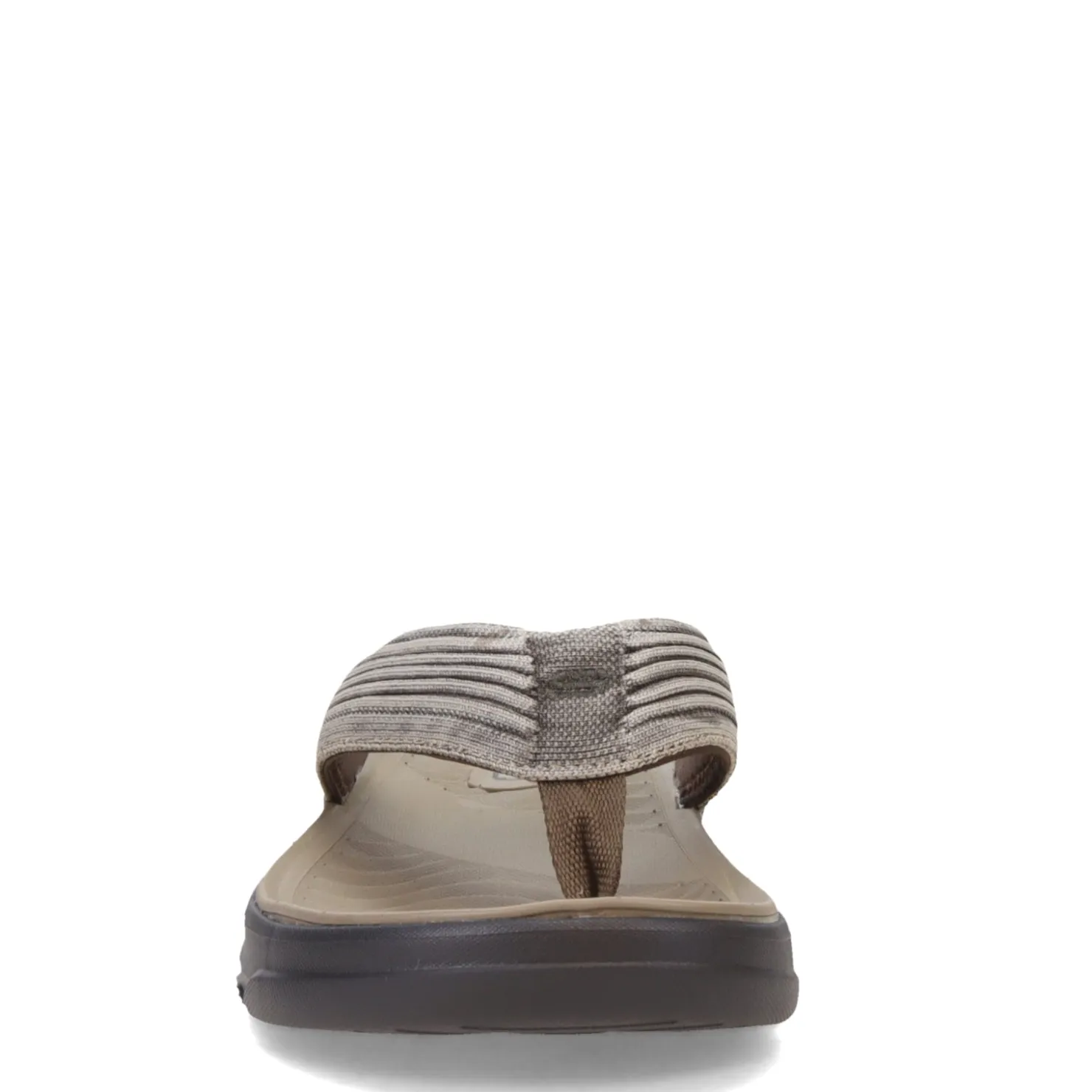 Flip Flops*Skechers Men's , Relaxed Fit: Alcano - Vencino Sandal Light Brown