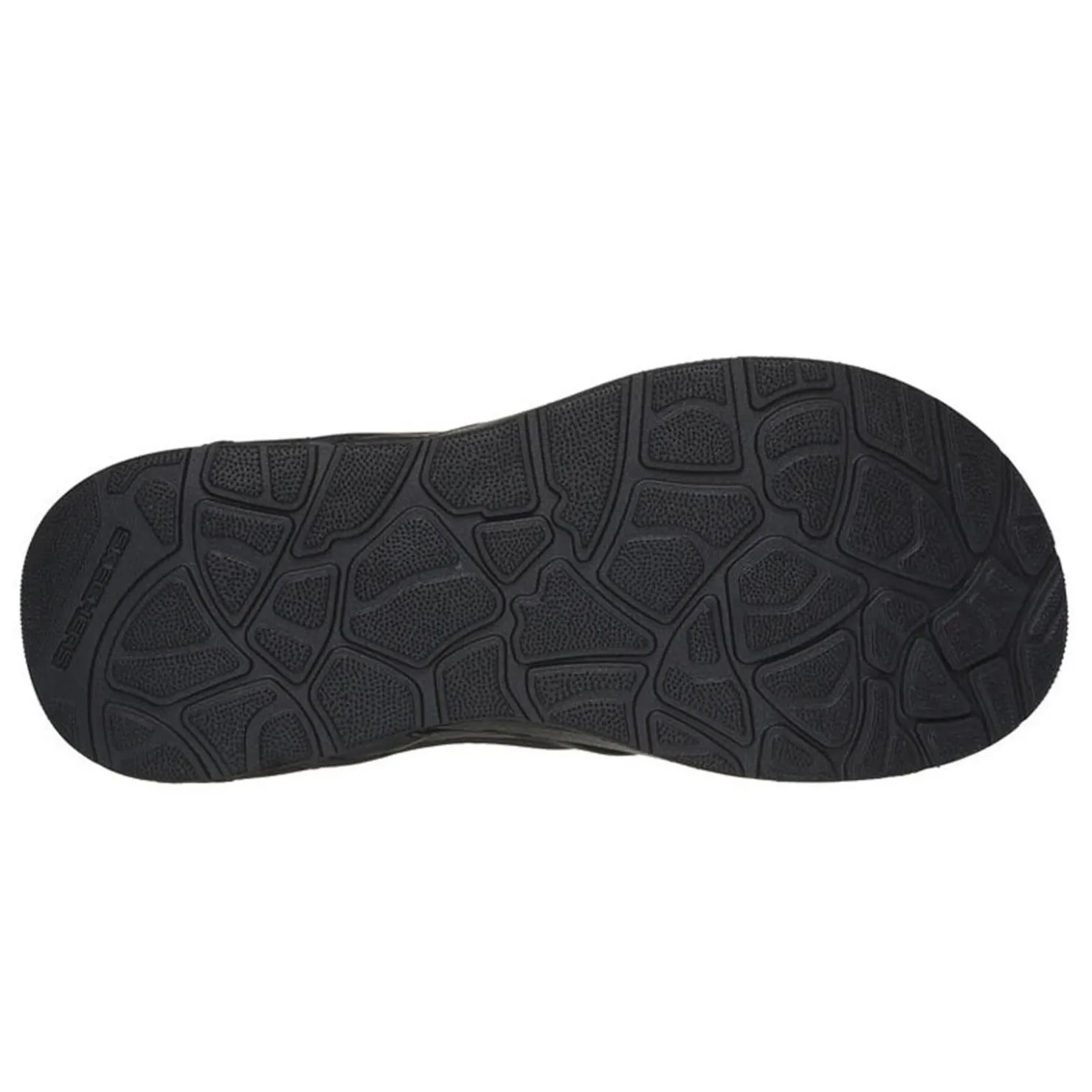 Sandals*Skechers Men's , Relaxed Fit: Supreme - Bosnia Sandal Black
