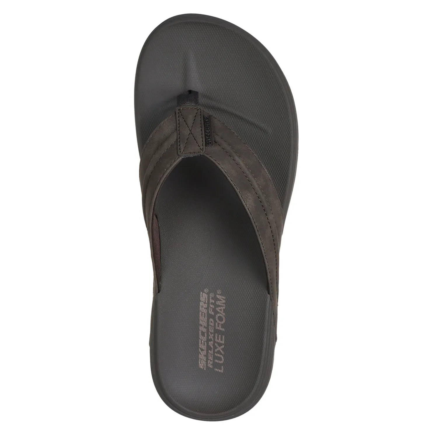 Sandals*Skechers Men's , Relaxed Fit: Supreme - Bosnia Sandal Chocolate