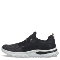 Sneakers & Athletics*Skechers Men's , Relaxed Fit: Solvano - Caspian Sneaker Black Knit/Synthetic
