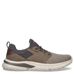 Walking*Skechers Men's , Relaxed Fit: Solvano - Caspian Sneaker Taupe