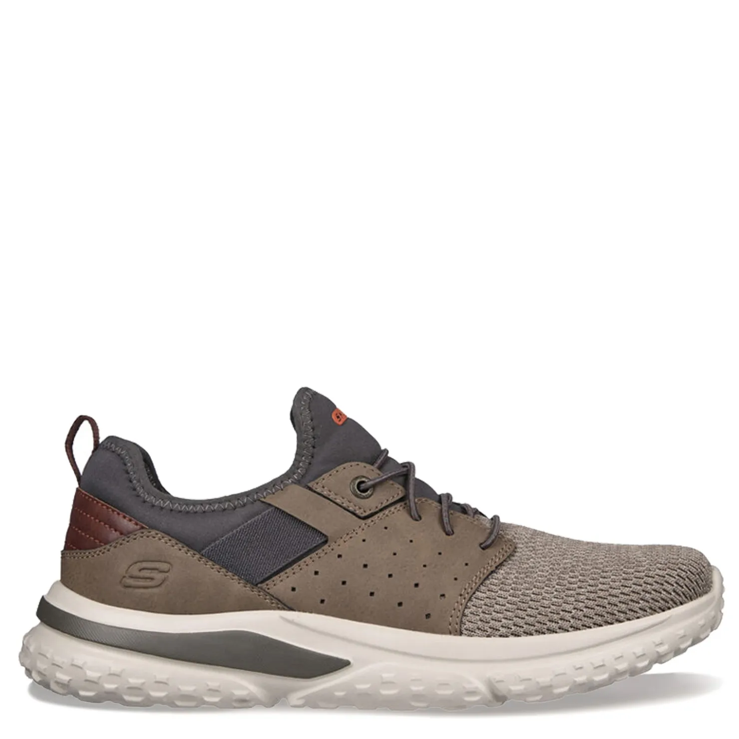 Sneakers & Athletics*Skechers Men's , Relaxed Fit: Solvano - Caspian Sneaker Taupe