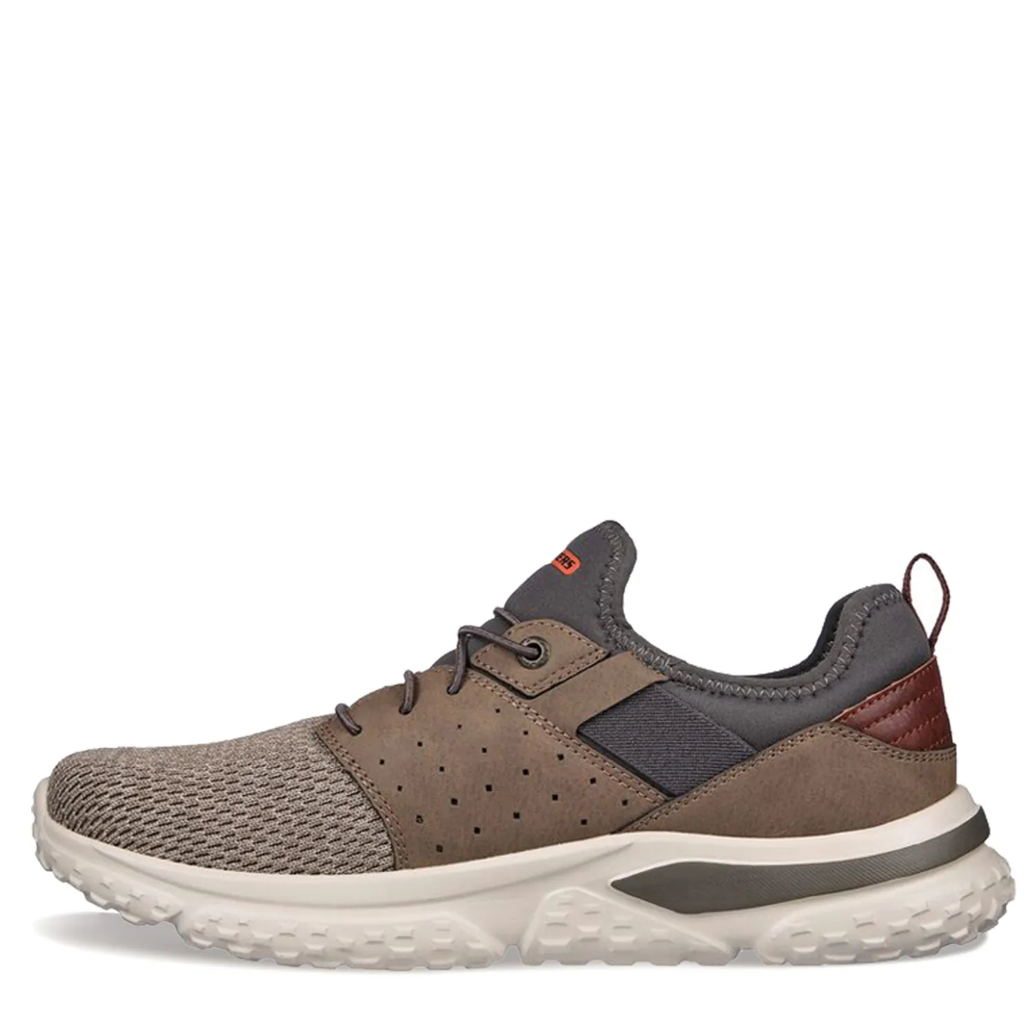 Sneakers & Athletics*Skechers Men's , Relaxed Fit: Solvano - Caspian Sneaker Taupe