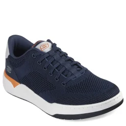 Fashion & Street*Skechers Men's , Relaxed Fit: Corliss - Dorset Sneaker Navy Knit