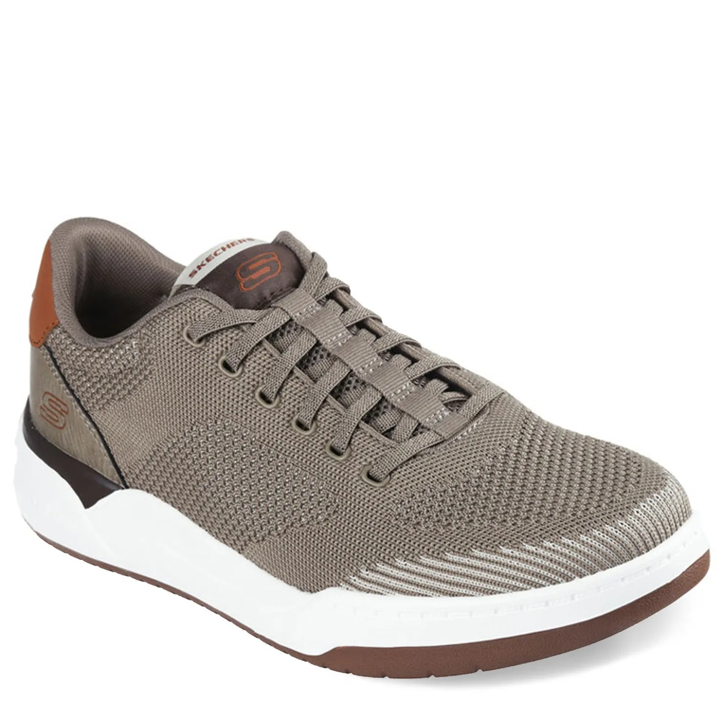 Sneakers & Athletics*Skechers Men's , Relaxed Fit: Corliss - Dorset Sneaker Taupe Knit