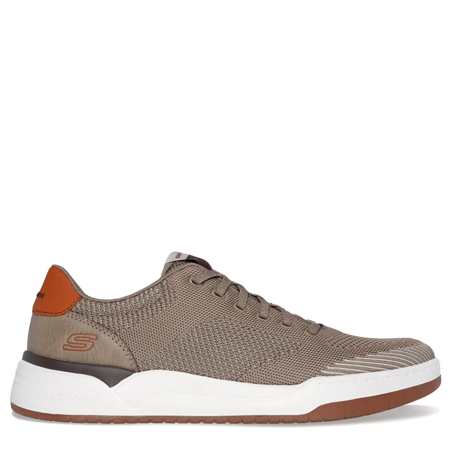 Sneakers & Athletics*Skechers Men's , Relaxed Fit: Corliss - Dorset Sneaker Taupe Knit