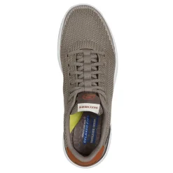 Sneakers & Athletics*Skechers Men's , Relaxed Fit: Corliss - Dorset Sneaker Taupe Knit