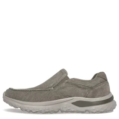 Slip-On Shoes*Skechers Men's , Relaxed Fit: Solvano – Varone Slip-On Taupe