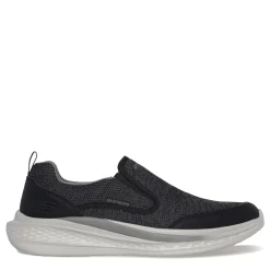 Slip-On Shoes*Skechers Men's , Relaxed Fit: Slade - Lucan Sneaker - Extra Wide Width Black