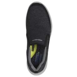 Slip-On Shoes*Skechers Men's , Relaxed Fit: Slade - Lucan Sneaker - Extra Wide Width Black