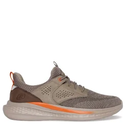 Slip-On Shoes*Skechers Men's , Relaxed Fit: Slade - Breyer Sneaker Taupe