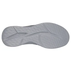 Slip-On Shoes*Skechers Men's , Relaxed Fit: Slade - Breyer Sneaker - Wide Width Black Knitted Mesh