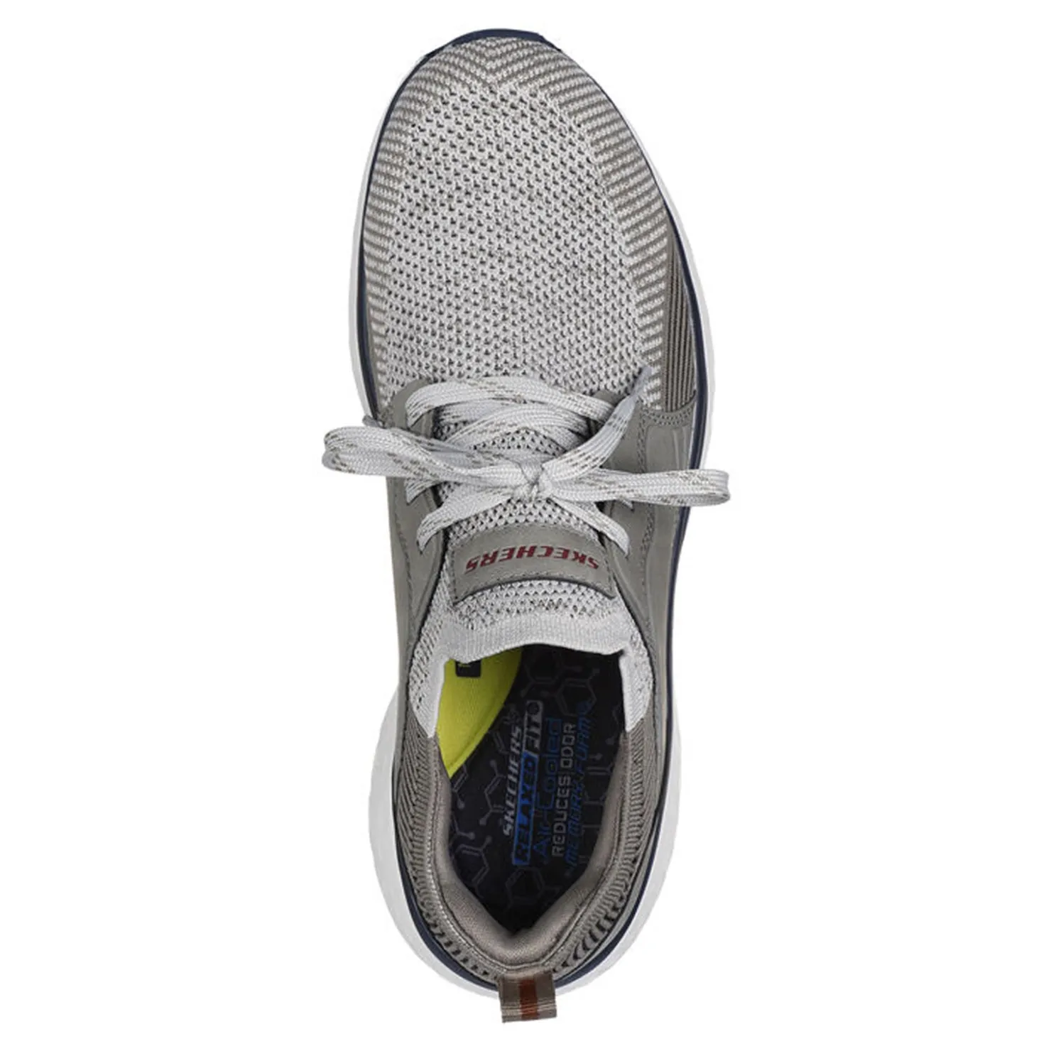 Sneakers & Athletics*Skechers Men's , Relaxed Fit: Lancer - Dalton Sneaker Taupe Multi Knit