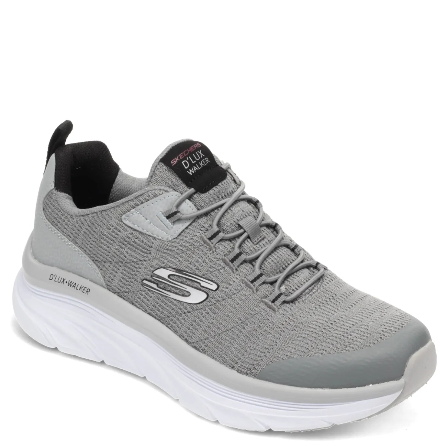 Fashion & Street*Skechers Men's , Relaxed Fit: D'Lux Walker - Pensive Sneaker Gray/Black