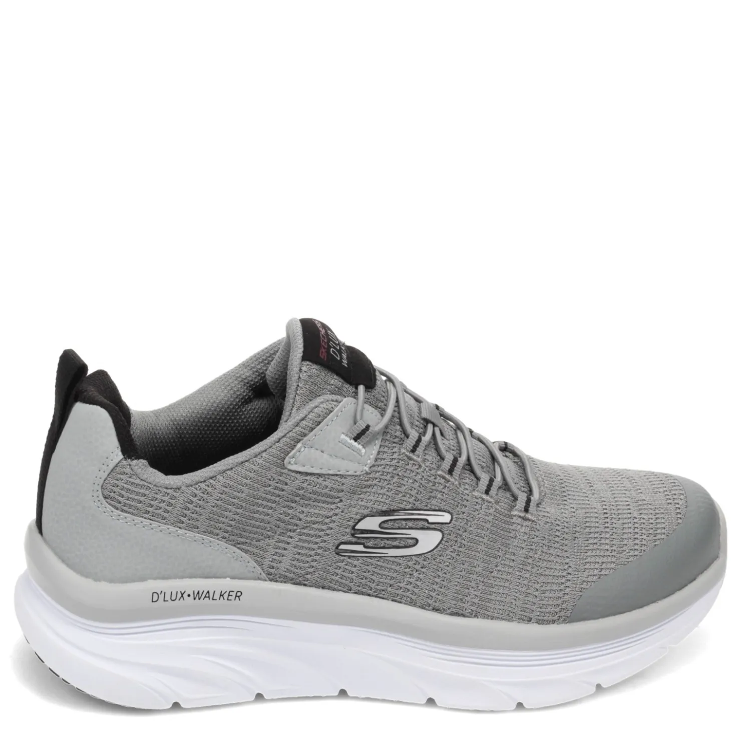 Fashion & Street*Skechers Men's , Relaxed Fit: D'Lux Walker - Pensive Sneaker Gray/Black