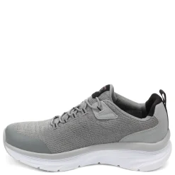 Sneakers & Athletics*Skechers Men's , Relaxed Fit: D'Lux Walker - Pensive Sneaker - Wide Width Gray/Black