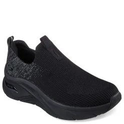 Walking*Skechers Men's , Relaxed Fit: Arch Fit D'Lux Sneaker Black/Black