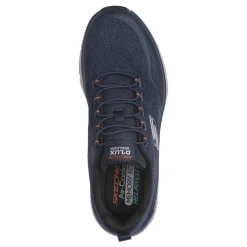 Sneakers & Athletics*Skechers Men's , Relaxed Fit: D'Lux Walker 2.0 - Steadyway Walking Shoe Navy/Orange