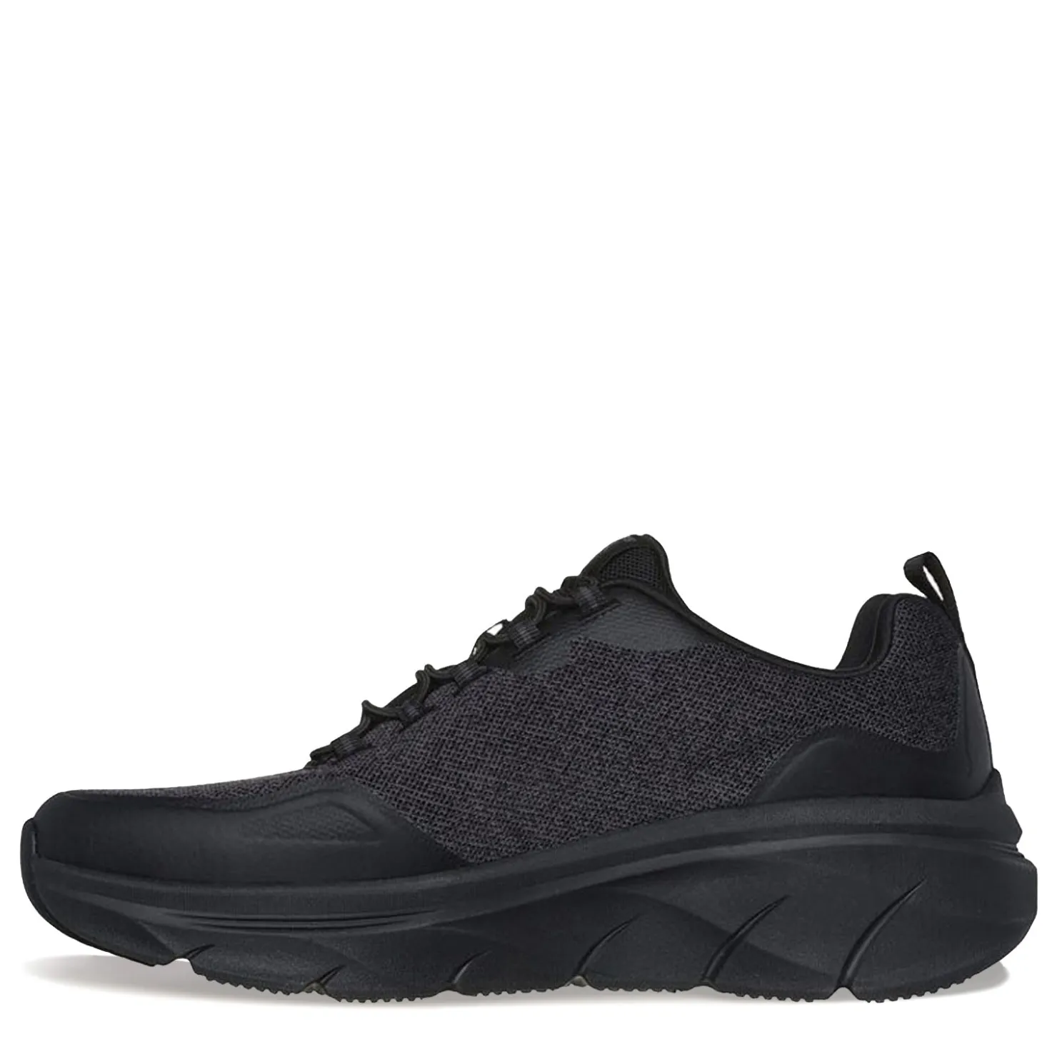 Slip-On Shoes*Skechers Men's , Relaxed Fit: D'Lux Walker 2.0 - Steadyway Walking Shoe - Extra Wide Width Black